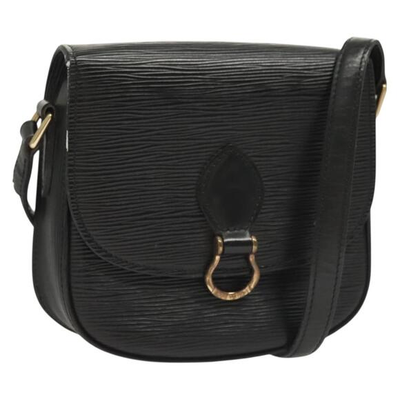 LOUIS VUITTON Epi Saint Cloud PM Shoulder Bag Black M52212 - Picture 1 of 16